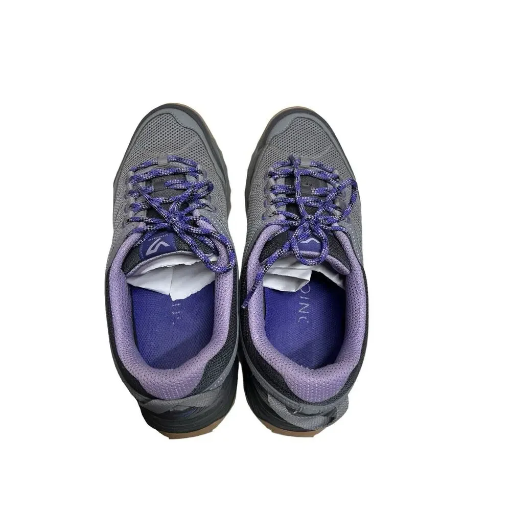 Vionic Shoes Womens Mckinley Low Trail Hiking Sneakers 3105 Gray Purple Size 9.5 - Picture 7 of 9